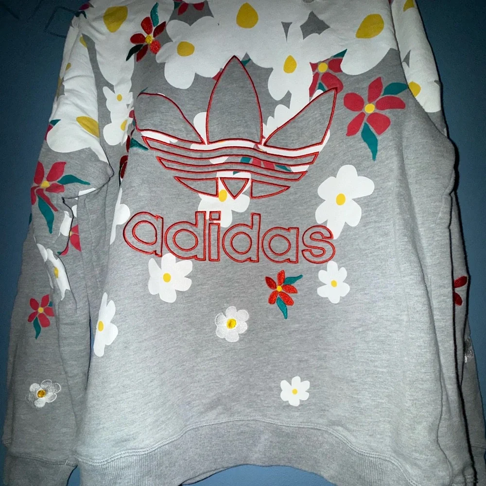 Adidas Pharrell Williams Floral Crewneck